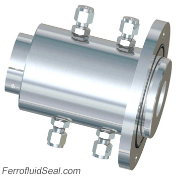 Ferrotec Feedthrough Model HFL-026-MN Ferrofluidic Part Number 133592