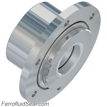 Ferrotec Feedthrough Model HFL-040-NN Ferrofluidic Part Number 133619